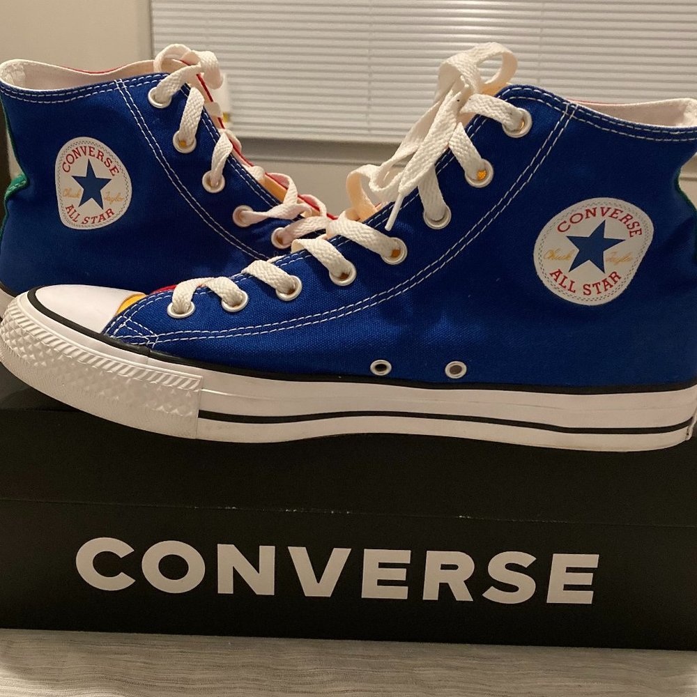 Converse Chuck Taylor All Star Hi Color- Block Sneakers